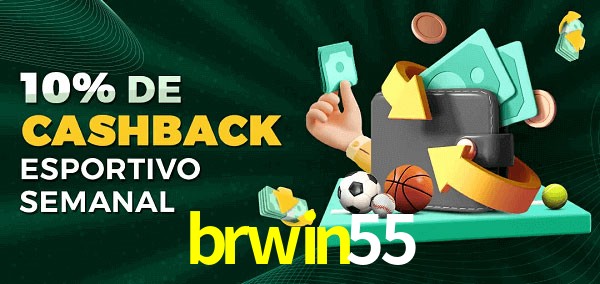 10% de bônus de cashback na brwin55